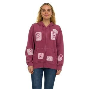 NWT Women's Character Full-Zip Hoodie Sz L